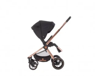 Carucior 3 in 1 KikkaBoo Vicenza Premium Black cumpăra în Chișinau. Foto 8