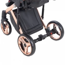 Carucior 2 in 1 Adamex Chantal Star Pink-Black cumpăra în Chișinau. Foto 9