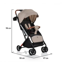 Прогулочная коляска Moni Genoa Beige купить в Кишиневе. Фото 12