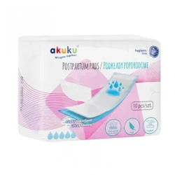 Absorbante postnatale Akuku Pads, 10 buc. cumpăra în Chișinau. Foto 1