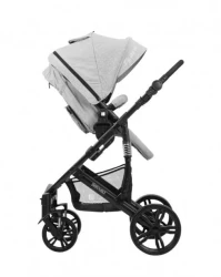 Коляска 3 в 1 трансформер KikkaBoo Beloved Light Grey купить в Кишиневе. Фото 6