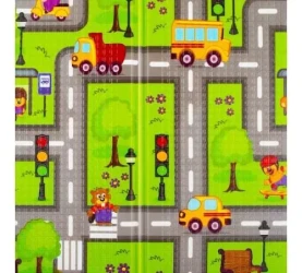 Коврик для детей многофункциональный PlayTo Дорога, 200x150x1 см купить в Кишиневе. Фото 4