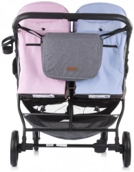 Cărucior pentru gemeni Chipolino 2 Classy Blue Pink cumpăra în Chișinau. Foto 3