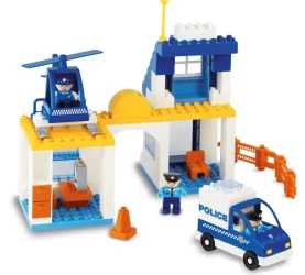 Set construcție Androni Giocattoli Secția de poliție, 80 elemente cumpăra în Chișinau. Foto 4