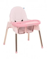 Стульчик для кормления 2 в 1 KikkaBoo Sky-High Pink купить в Кишиневе. Фото 5