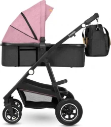 Carucior 2 in 1 Lionelo Amber Pink Rose cumpăra în Chișinau. Foto 4