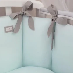 Комплект в кроватку 6 предметов Perina Elfetto Мятный купить в Кишиневе. Фото 3