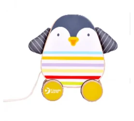 Jucarie de tras din lemn Classic World "Pinguin" cumpăra în Chișinau. Foto 1