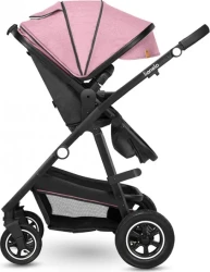 Carucior 3 in 1 Lionelo Amber Pink Rose cumpăra în Chișinau. Foto 5