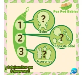Малыш Pea Pod Babies в стручке гороха купить в Кишиневе. Фото 6
