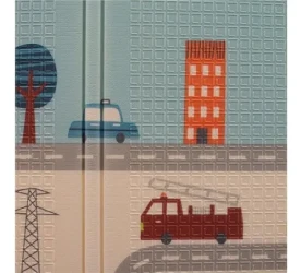 Covoraș pentru copii multifuncțional PlayTo City, 200x150x1 cm cumpăra în Chișinau. Foto 5