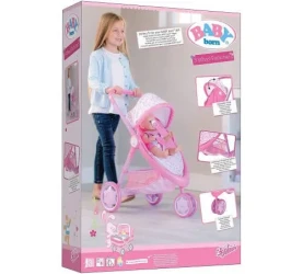 Cărucior cu trei roți Zapf Creation pentru păpuși Baby Born cumpăra în Chișinau. Foto 5
