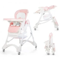 Стульчик для кормления Carrello Caramel Candy Pink купить в Кишиневе. Фото 5