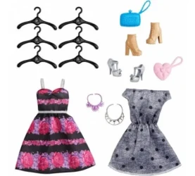 Set Barbie "Dulap-valiză pentru haine cu o păpușă" cumpăra în Chișinau. Foto 3