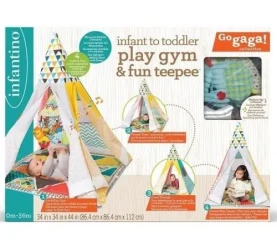 Коврик для детей Infantino Wigwam Universal 86.4x86.4x112 см купить в Кишиневе. Фото 1