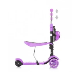 Самокат Chipolino Kiddy Evo Фиолетовый купить в Кишиневе. Фото 4