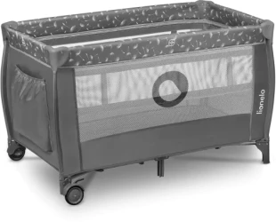 Манеж-кровать Lionelo Stefi Plus Grey White купить в Кишиневе. Фото 4