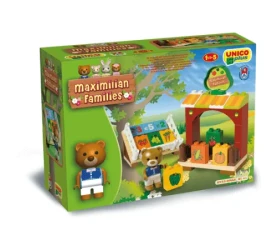 Set construcție Androni Giocattoli Maximillian Families Magazin de legume, 41 elemente cumpăra în Chișinau. Foto 1