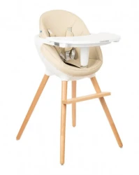 Стульчик для кормления 2 в 1 KikkaBoo Elma Beige купить в Кишиневе