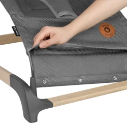 Шезлонг-качалка Lionelo June Air Grey Graphite купить в Кишиневе. Фото 5