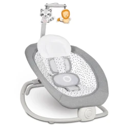Детское кресло-качалка Lionelo Pascal Dove Grey купить в Кишиневе. Фото 2