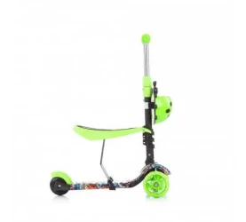 Самокат Chipolino Kiddy Evo Зелёный/Граффити купить в Кишиневе. Фото 5