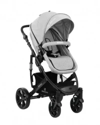 Коляска 3 в 1 трансформер KikkaBoo Beloved Light Grey купить в Кишиневе. Фото 3