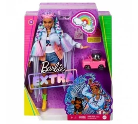 Кукла Barbie "Экстра" с радужными косичками купить в Кишиневе. Фото 6