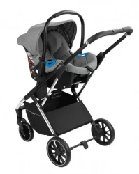 Коляска 3 в 1 KikkaBoo Angele Chrome Grey купить в Кишиневе. Фото 12
