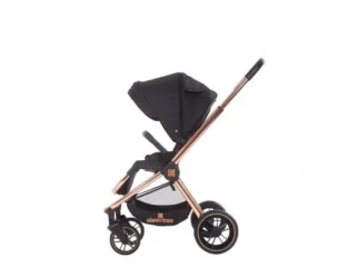 Carucior 3 in 1 KikkaBoo Vicenza Premium Black cumpăra în Chișinau. Foto 4