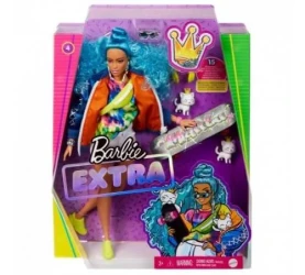 Păpușă Barbie "Extra" cu par albastru cumpăra în Chișinau. Foto 7