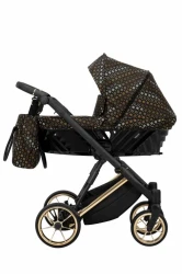 Коляска 2/1 Kunert Ivento Premium Premium Black Style купить в Кишиневе. Фото 2