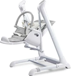 Scaun de masa 2 in 1 Caretero Indigo Grey cumpăra în Chișinau. Foto 3