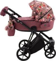 Carucior 3 in 1 Adamex Porto Flowers Red cumpăra în Chișinau
