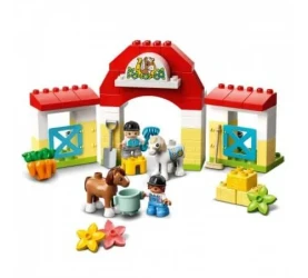 Конструктор Lego Duplo  "Конюшня для лошади и пони" (65 дет.) купить в Кишиневе. Фото 10