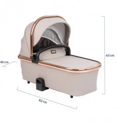 Коляска 3 в 1 KikkaBoo Angele Chrome Grey купить в Кишиневе. Фото 19