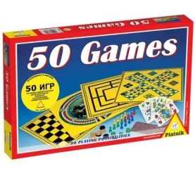 Набор настольных игр 50 в 1 Piatnik купить в Кишиневе. Фото 1