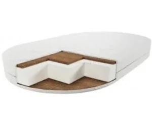 Детский матрас Childrens Dream Amore Oval 120x71x10cм купить в Кишиневе. Фото 1