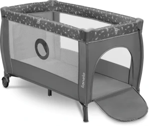 Манеж-кровать Lionelo Stefi Plus Grey White купить в Кишиневе. Фото 2