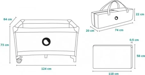 Манеж-кровать Lionelo Stefi Pink Ombre купить в Кишиневе. Фото 7