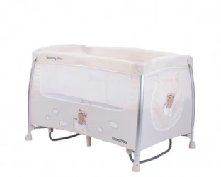 Манеж-кровать 2 в 1 KikkaBoo Dreamy Bear Beige купить в Кишиневе. Фото 3