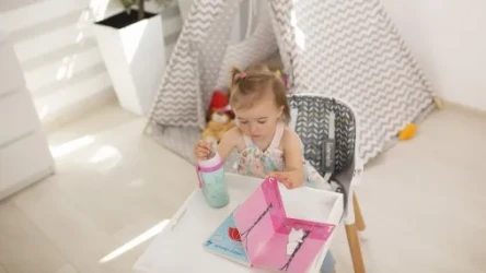 Стульчик для кормления 2 в 1 Lionelo Koen Yellow Grey купить в Кишиневе. Фото 10