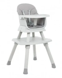 Scaun de masa 6 in 1 KikkaBoo Eat N Play Grey cumpăra în Chișinau. Foto 1