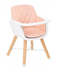 Scaun de masa 2 in 1 KikkaBoo Woody Pink cumpăra în Chișinau. Foto 5