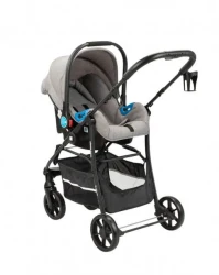 Коляска 3 в 1 KikkaBoo Selina Light Grey купить в Кишиневе. Фото 7