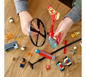 Конструктор Lego City "Пожарный спасательный вертолет" (93 дет.) купить в Кишиневе. Фото 8