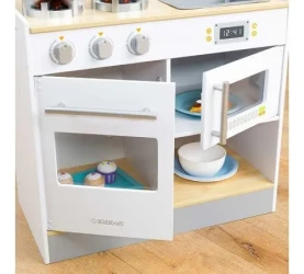 Bucătărie pentru copiii KidKraft Wooden Play Kitchen White cumpăra în Chișinau. Foto 3
