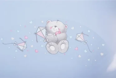 Ванночка Moni Bear Blue со сливом, 100 см купить в Кишиневе. Фото 4