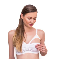 Sutien pentru alăptare BabyOno White, mărimea D (70-75) cumpăra în Chișinau. Foto 2