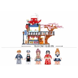 Set constructie Sluban Girl’s Dream Tako Yaki Main Store, 548 elemente cumpăra în Chișinau. Foto 3